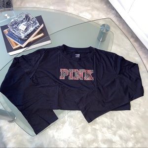 Everyday PINK cropped long sleeve